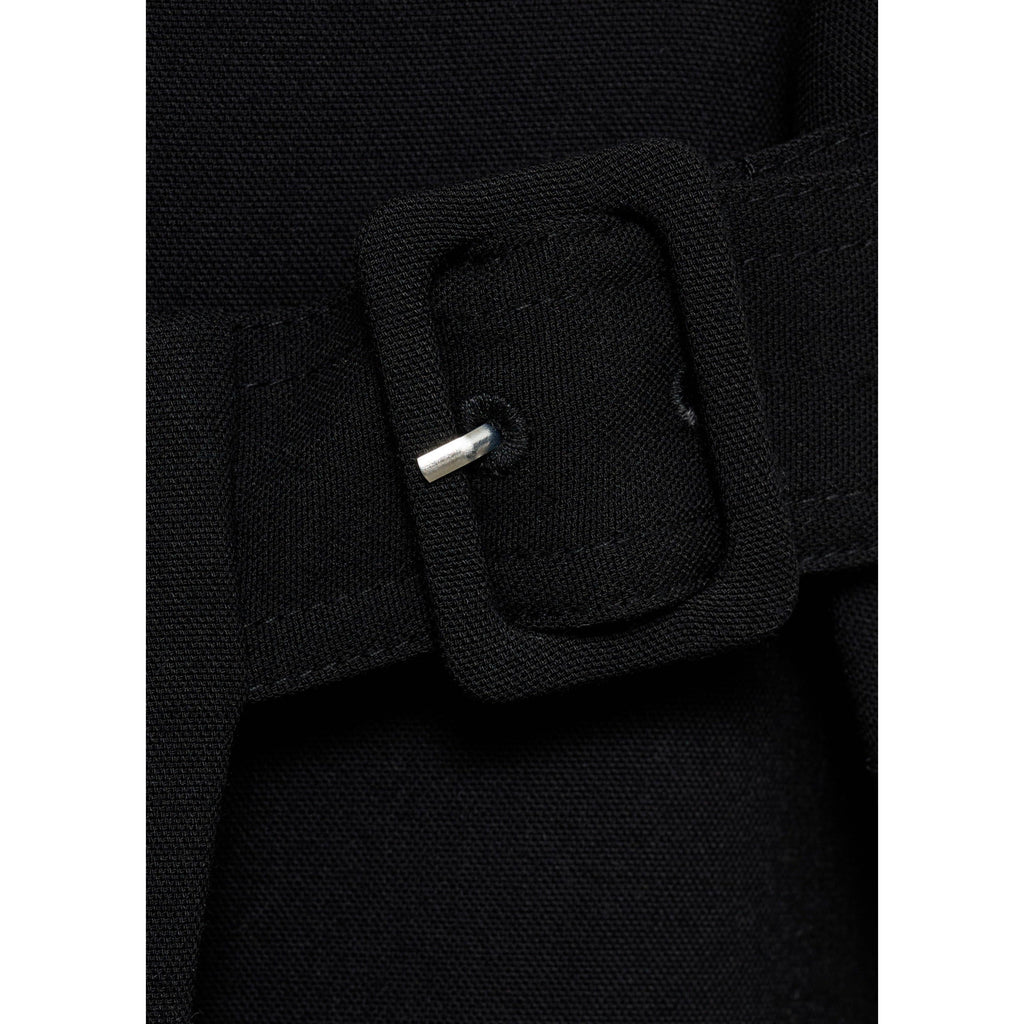 Falda Midi Detalle Hebilla - Black