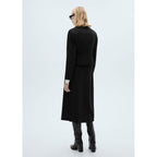 Falda Midi Detalle Hebilla - Black