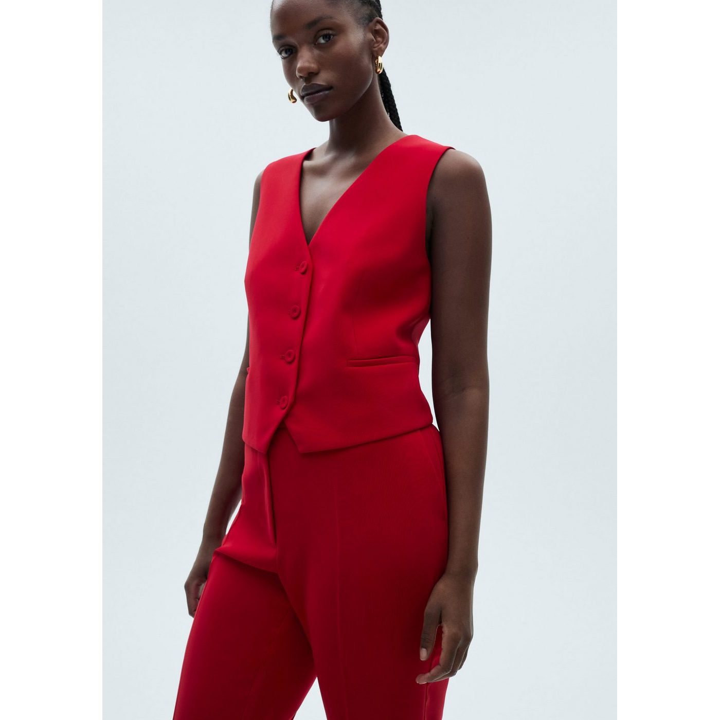 Manteau Iguana - Red