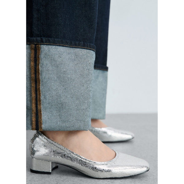 Chaussures Craquelées Talon