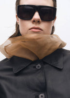 Veste Cuir Boutons