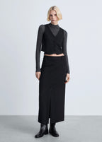 Jupe Tailleur Rayures Tennis
