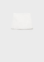 Jupe Coton Broderie Florale