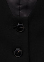 Gilet Costume Crop - Black