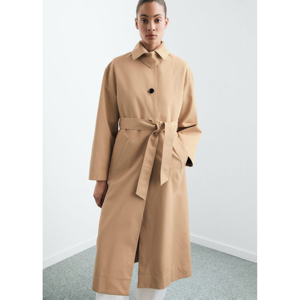 Trench Rib - Brun Moyen