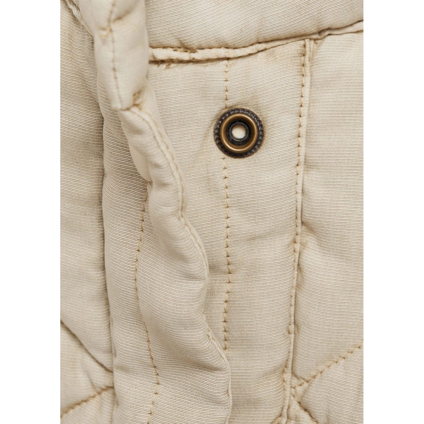 Veste Matelassée Broderie À Fleurs