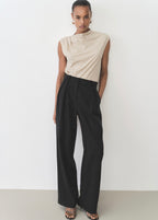 Pantalon Droit Costume Lyocell