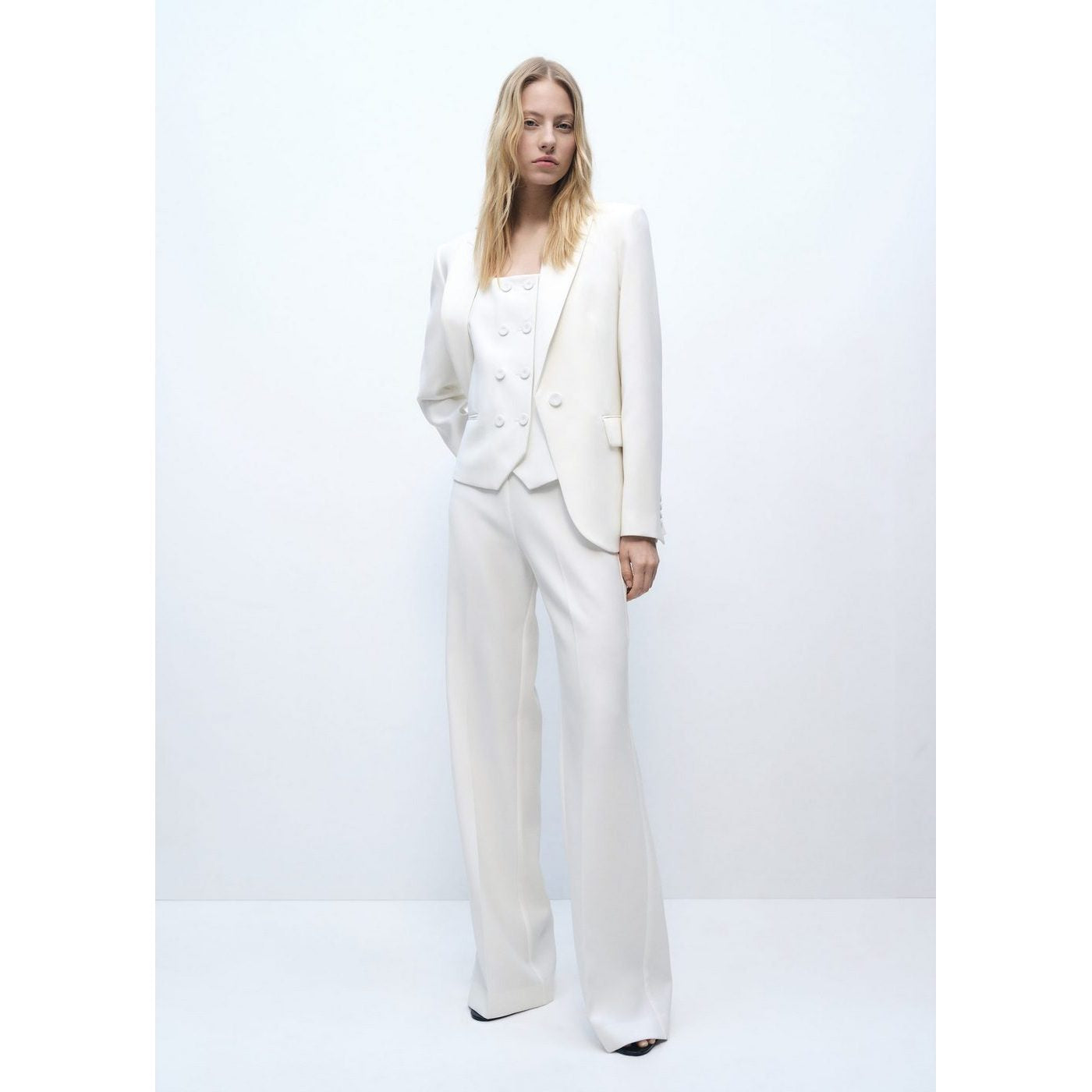 Gilet Iguana - Blanc Cassé