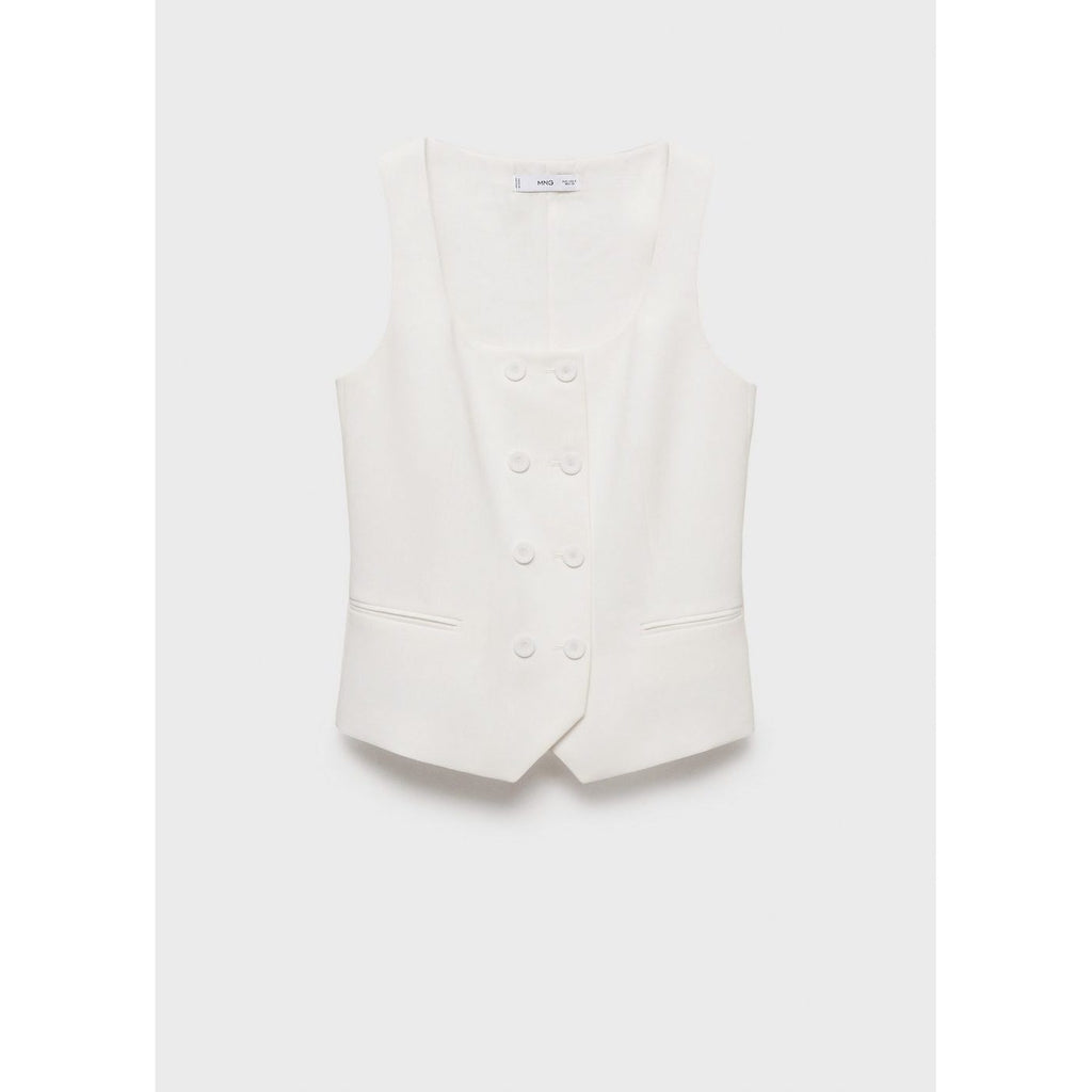 Gilet Iguana - Blanc Cassé