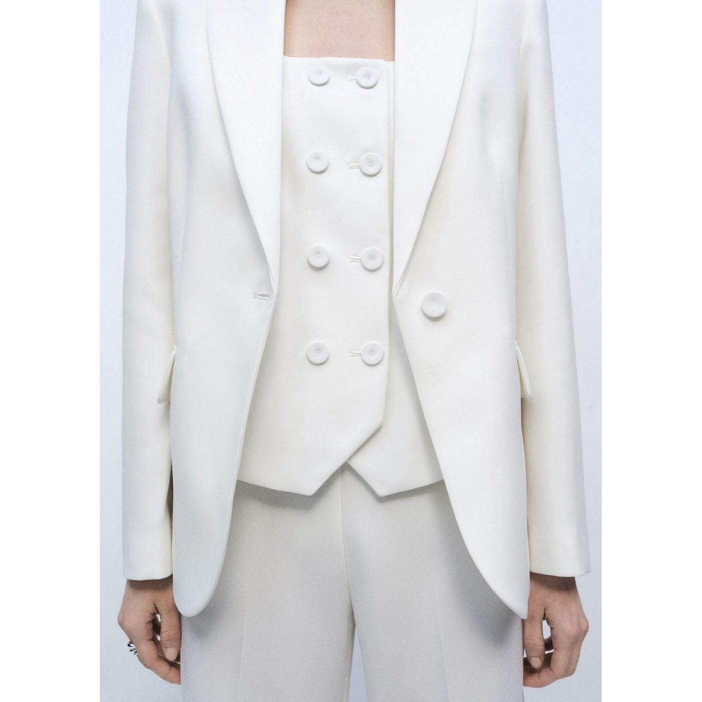 Gilet Iguana - Blanc Cassé