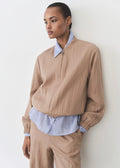 Cazadora Bomber De Lyocell - Medium Brown