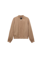 Cazadora Bomber De Lyocell - Medium Brown
