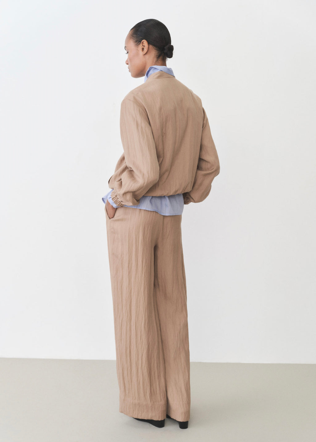 Cazadora Bomber De Lyocell - Medium Brown