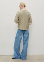 Jean Wideleg Taille Basse Ceinture
