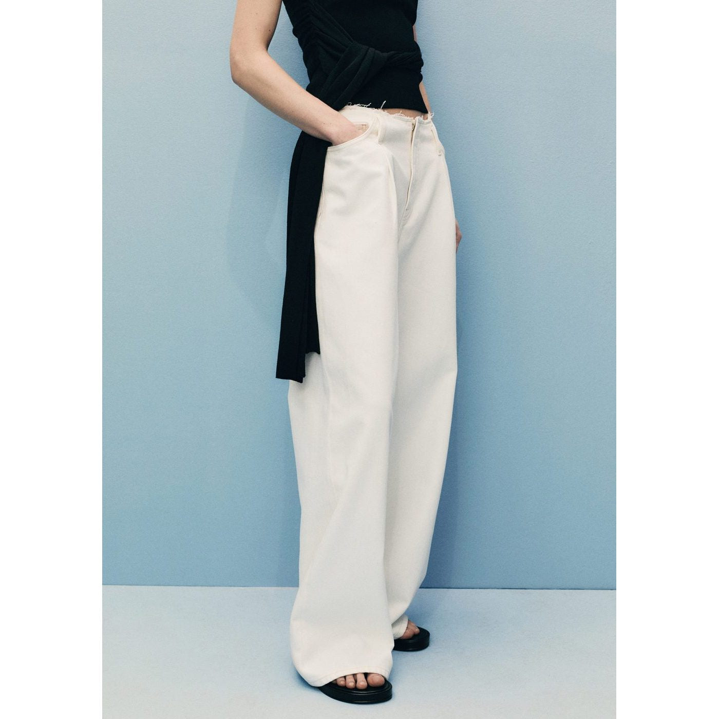 Pantalon Maddy - Blanc Cassé
