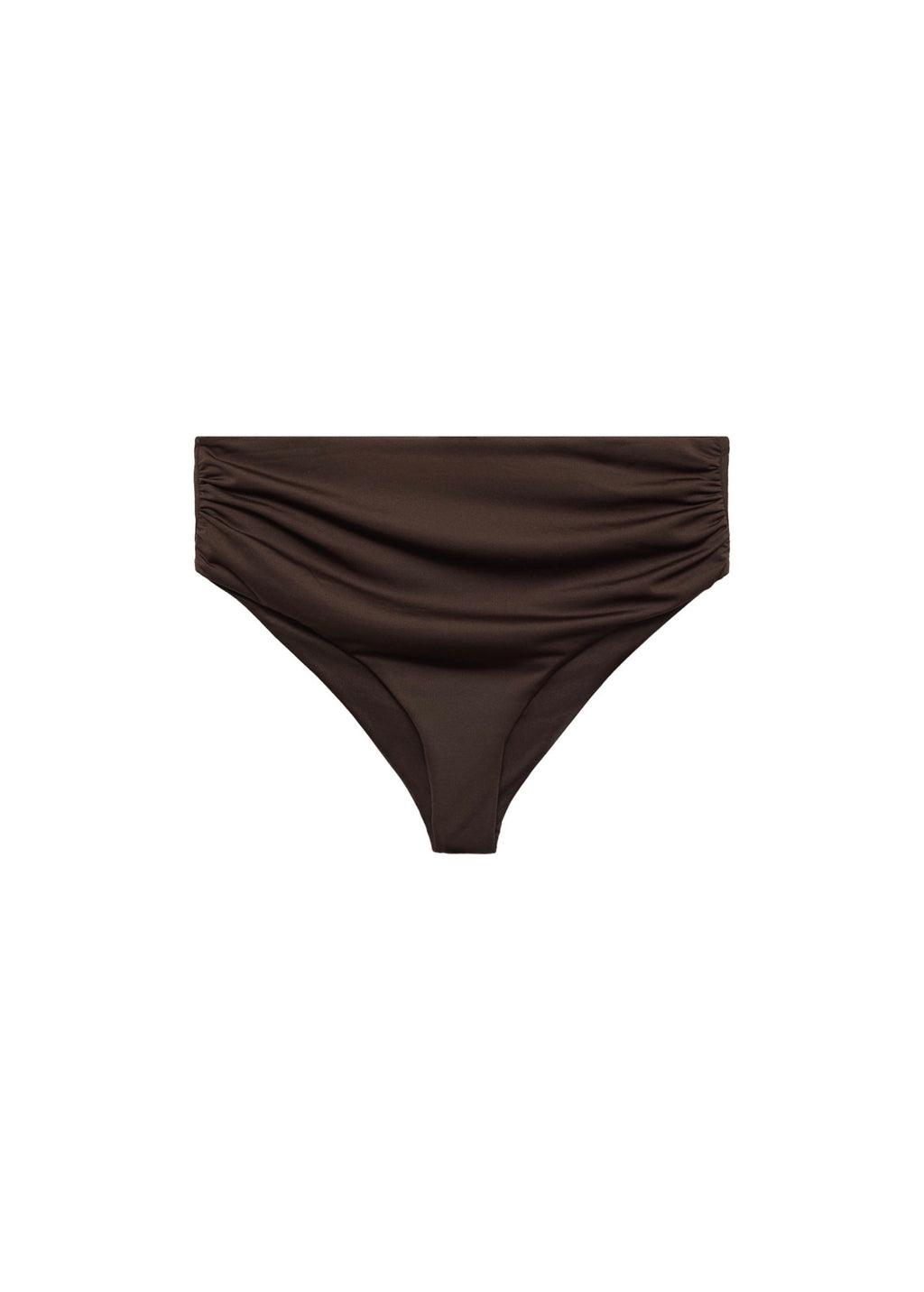 Culotte Bikini Taille Haute Drapée