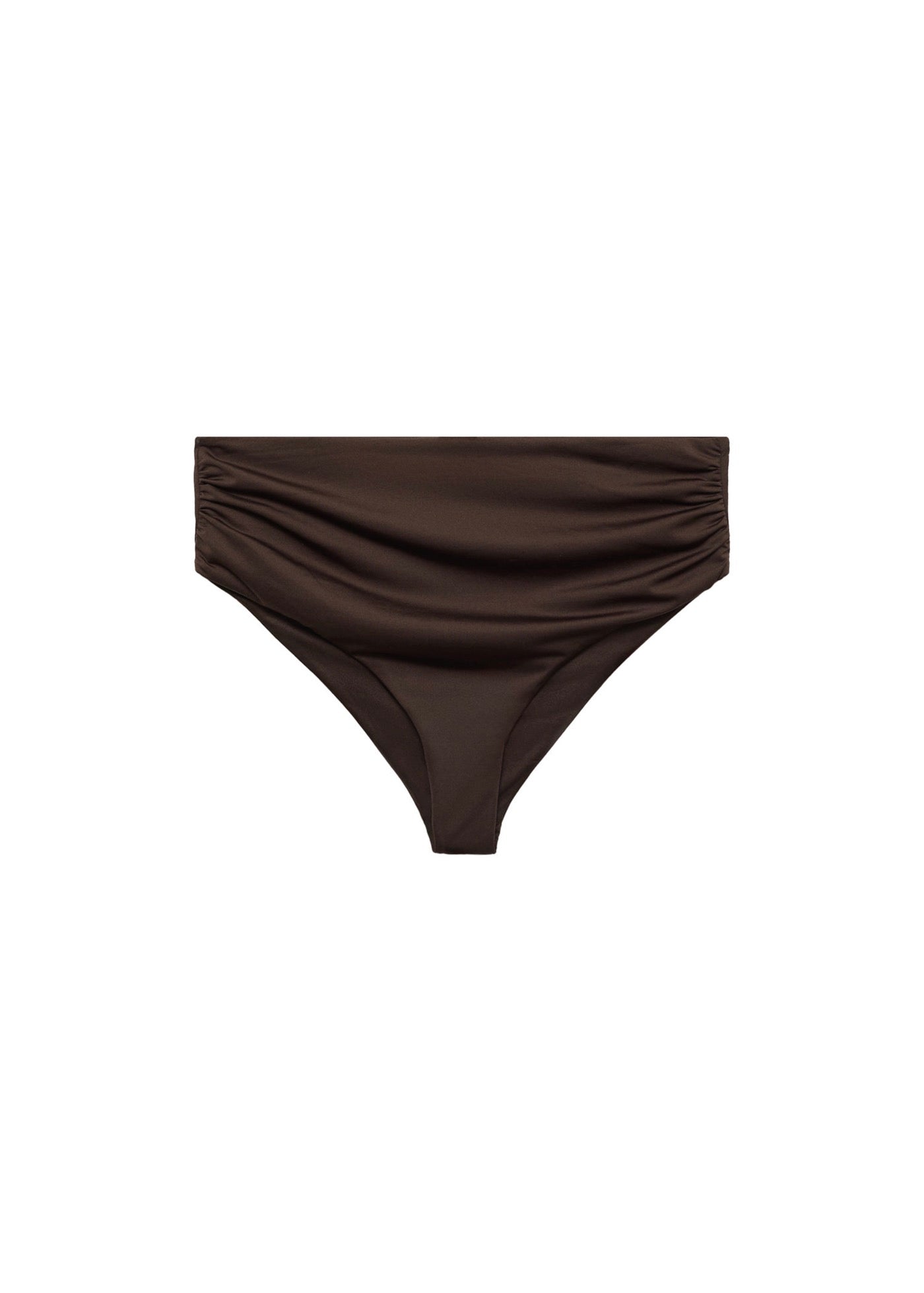 Culotte Bikini Taille Haute Drapée