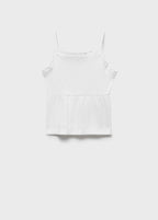 Top Bimba Blanco Roto - Niña