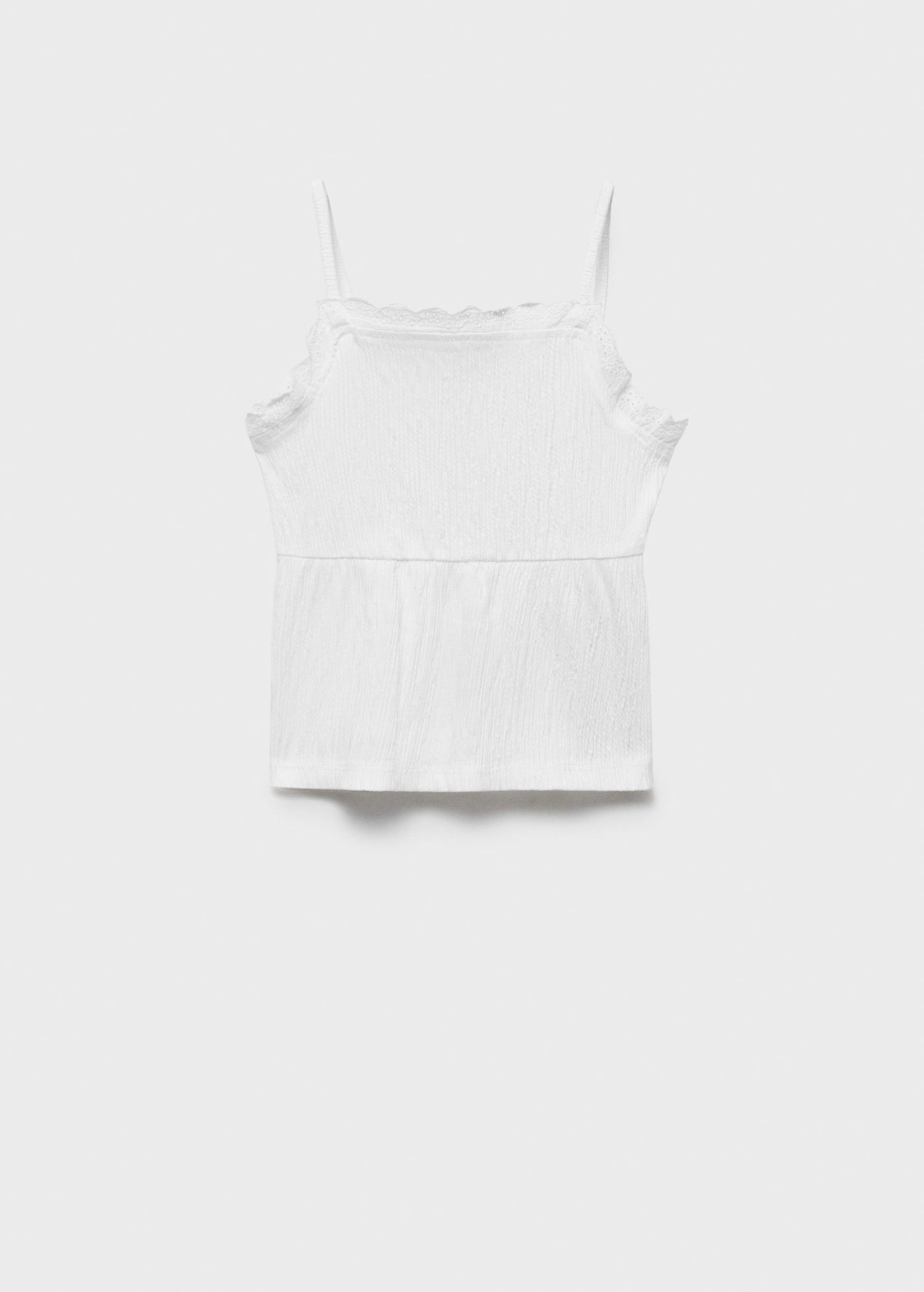 Top Bimba Blanco Roto - Niña