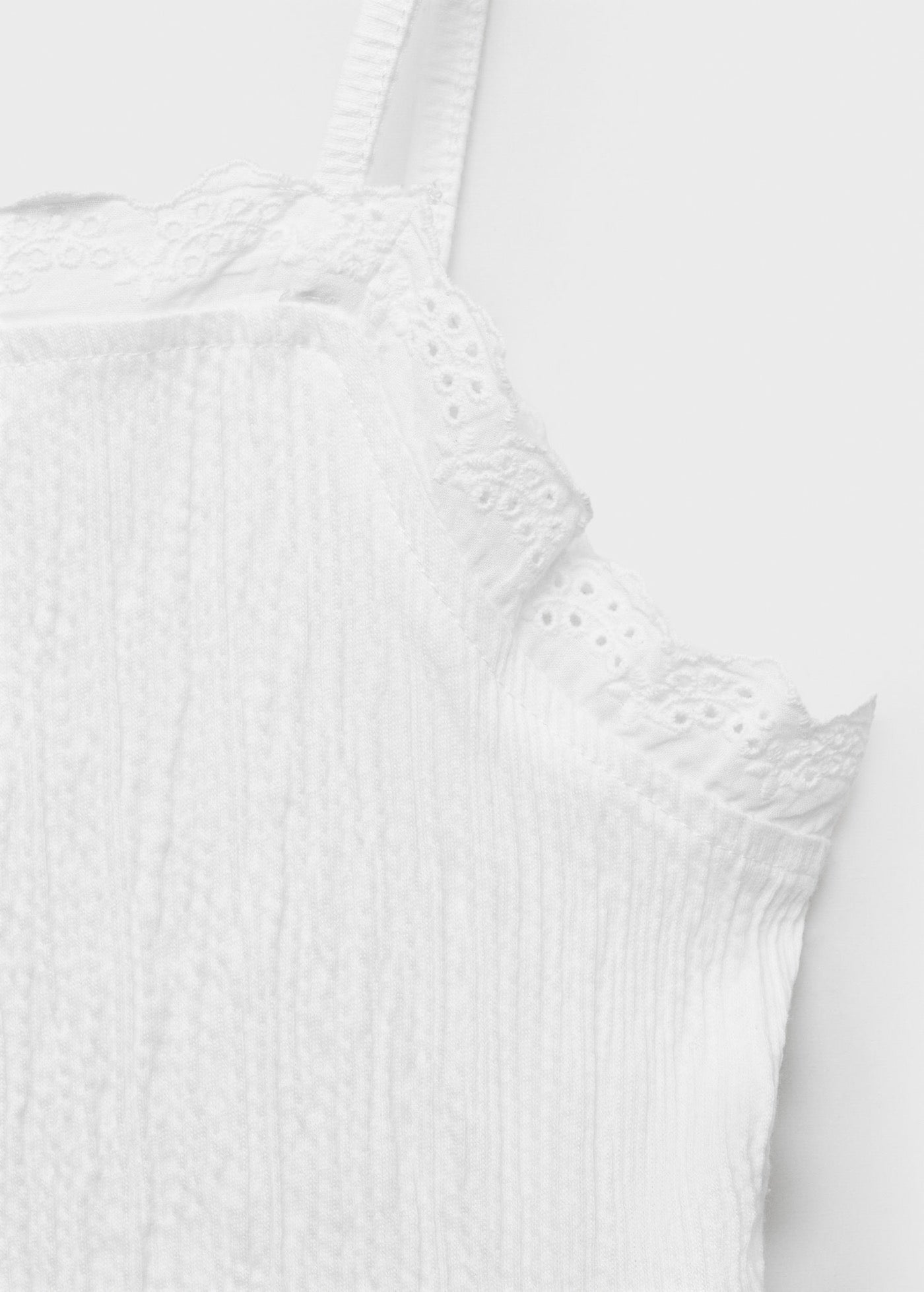 Top Bimba Blanco Roto - Niña