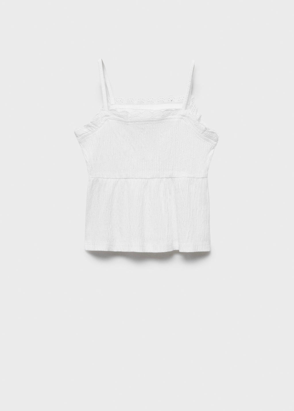 Top Bimba Blanco Roto - Niña
