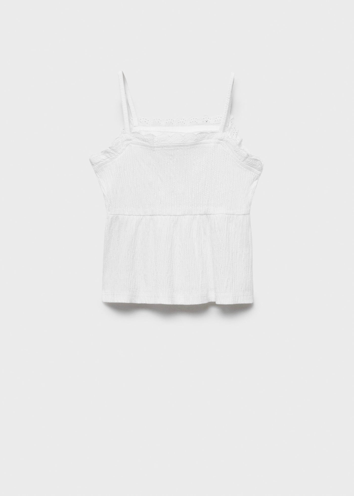 Top Bimba Blanco Roto - Niña
