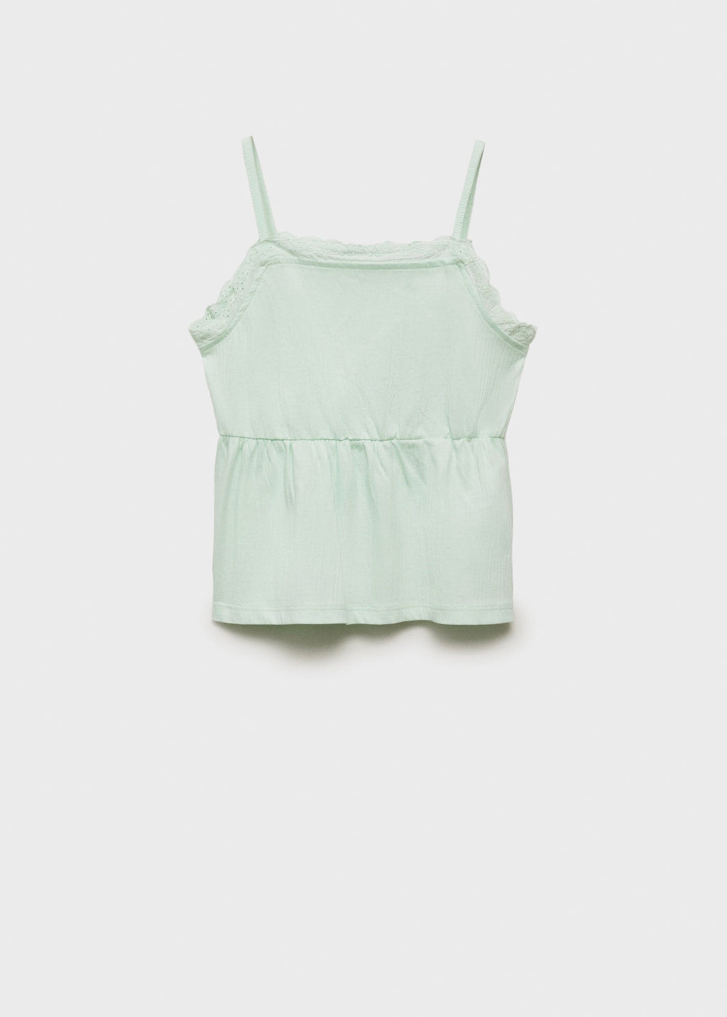 Top Bimba Verde Menta - Niña