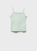 Top Bimba Verde Menta - Niña