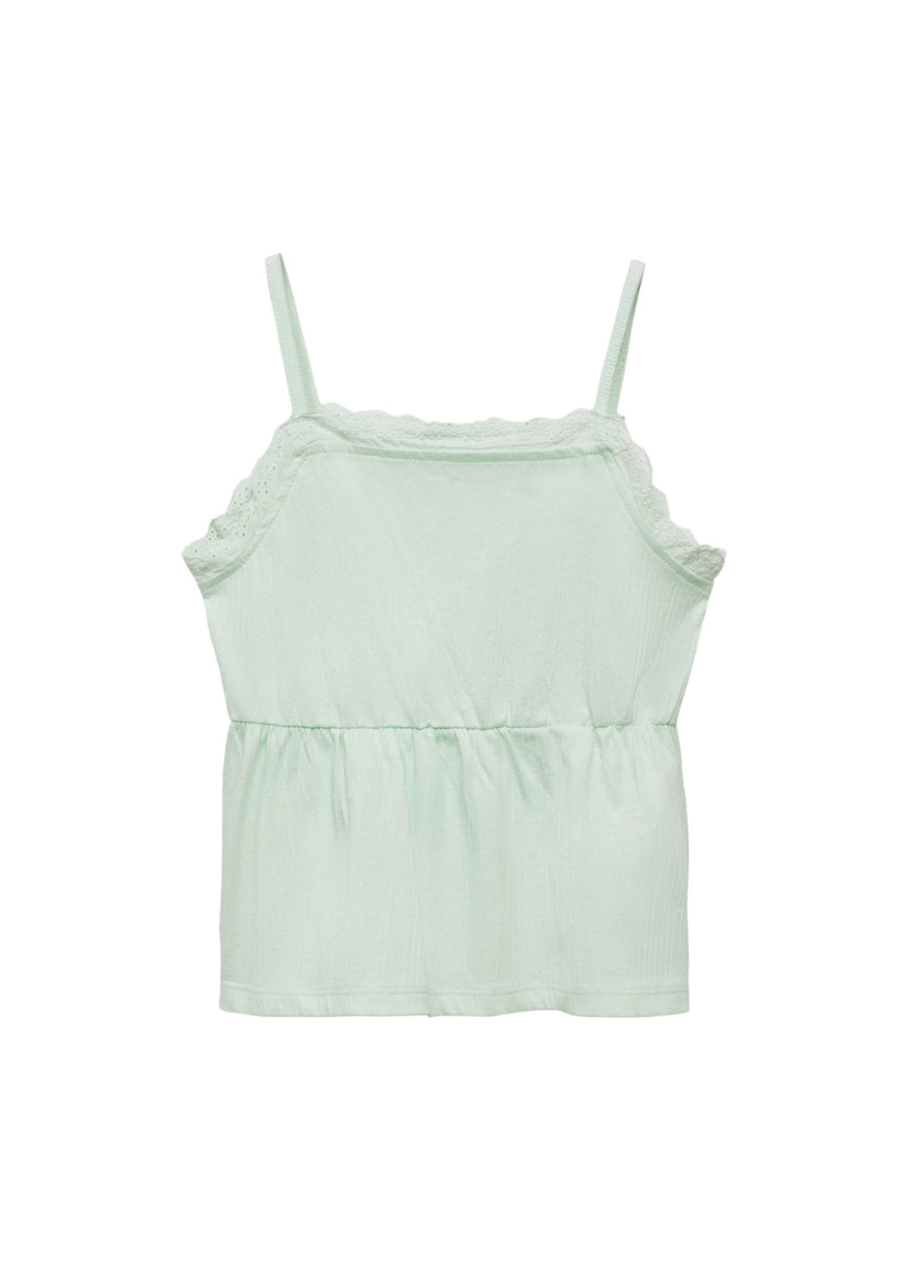 Top Bimba Verde Menta - Niña