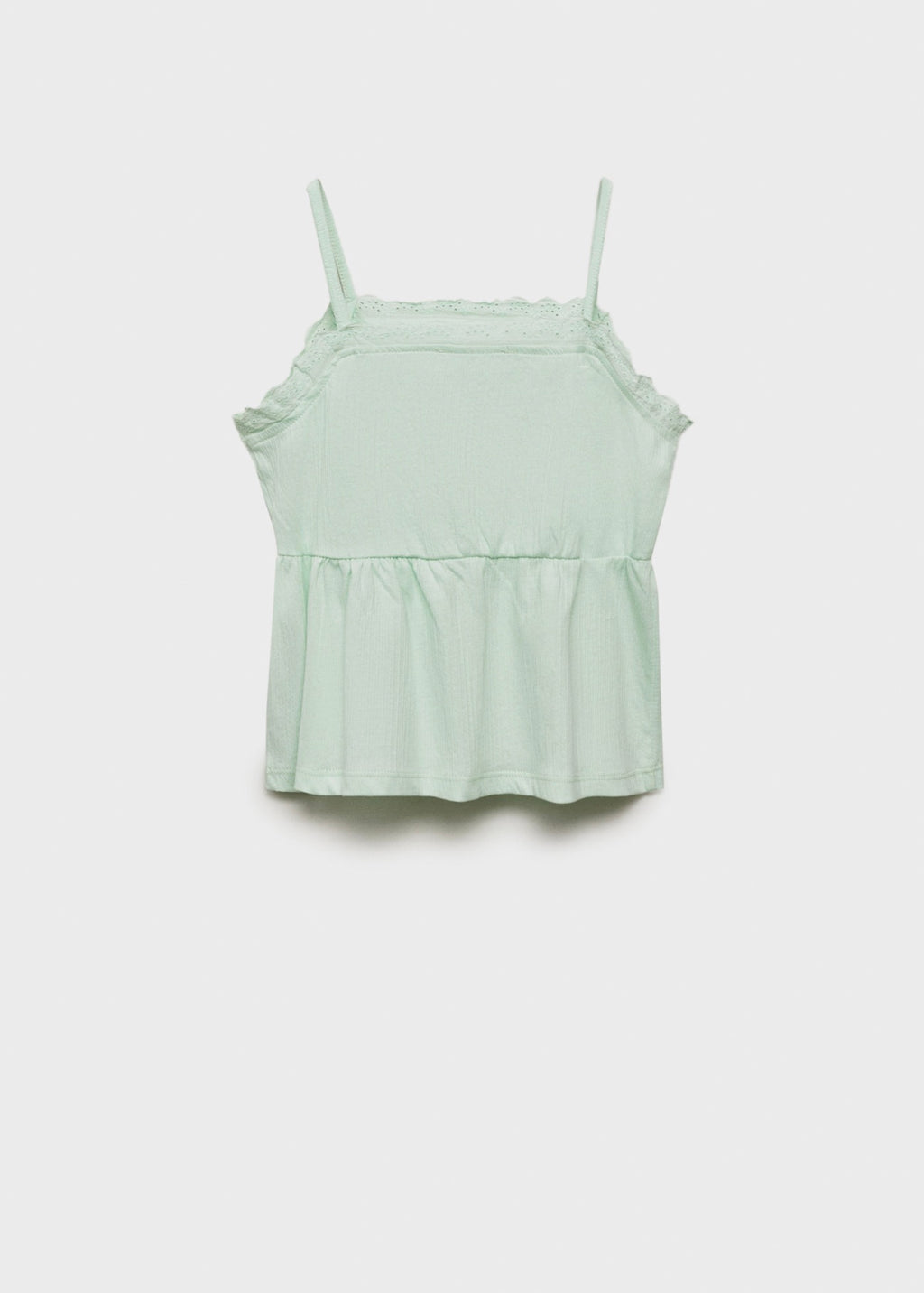 Top Bimba Verde Menta - Niña