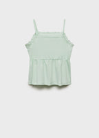 Top Bimba Verde Menta - Niña