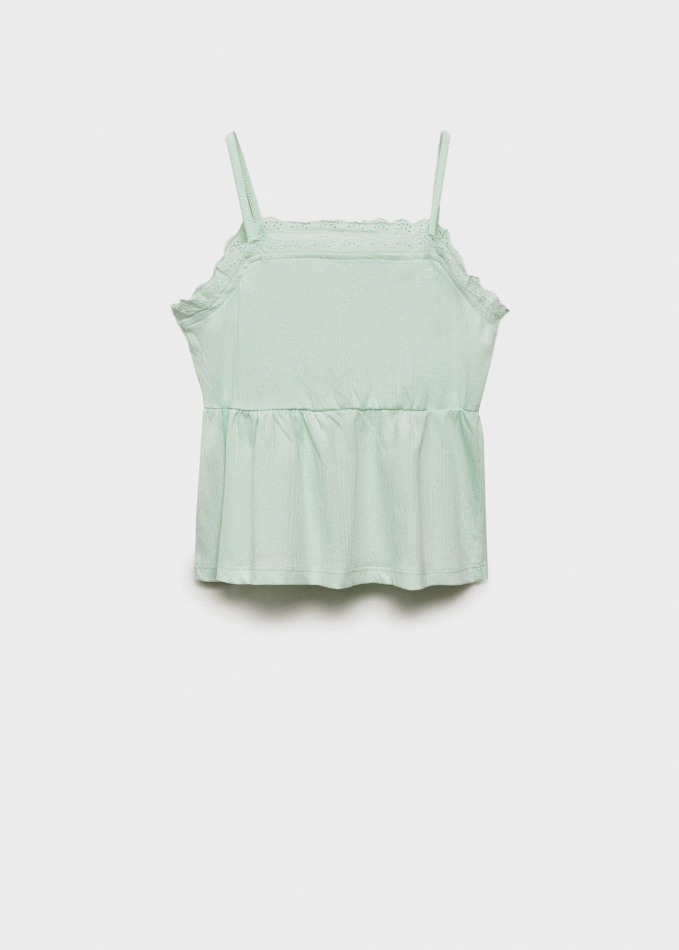 Top Bimba Verde Menta - Niña