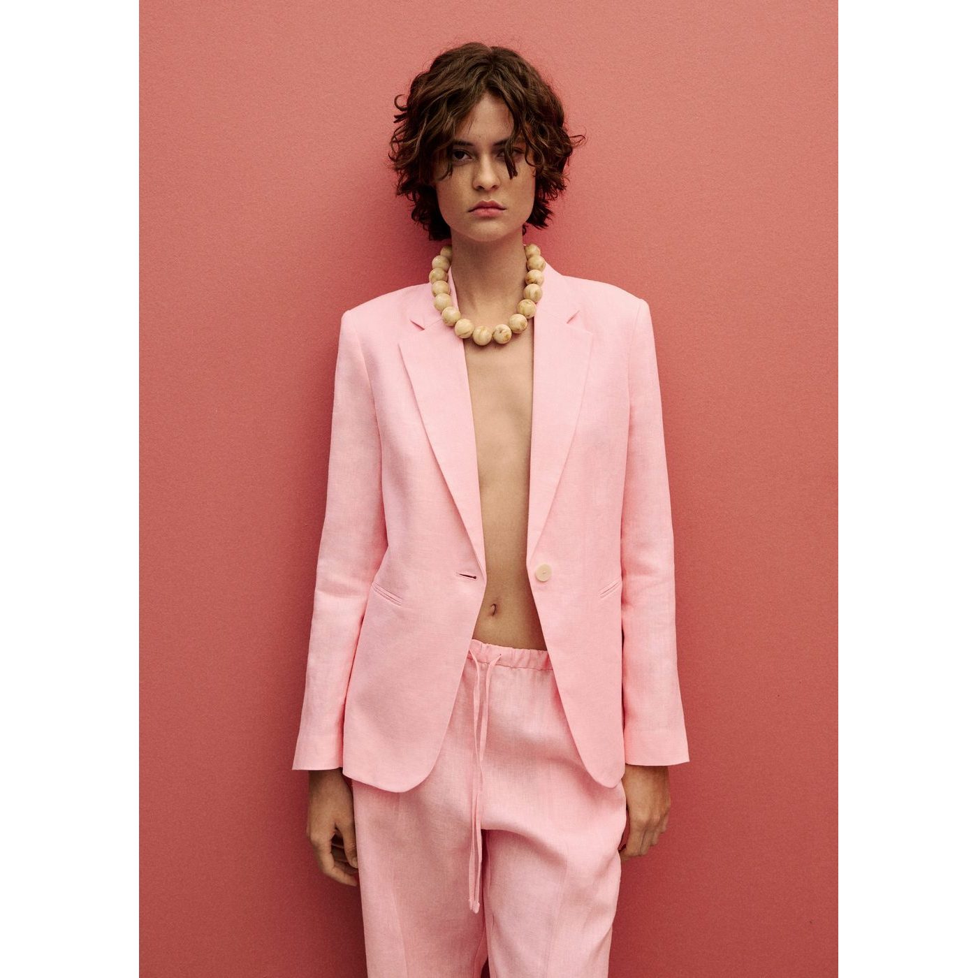 Trousers Alada - Light Pink