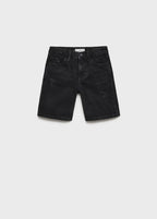 Bermuda Martin Denim Noir - Garçon