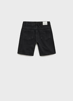 Bermuda Martin Denim Noir - Garçon