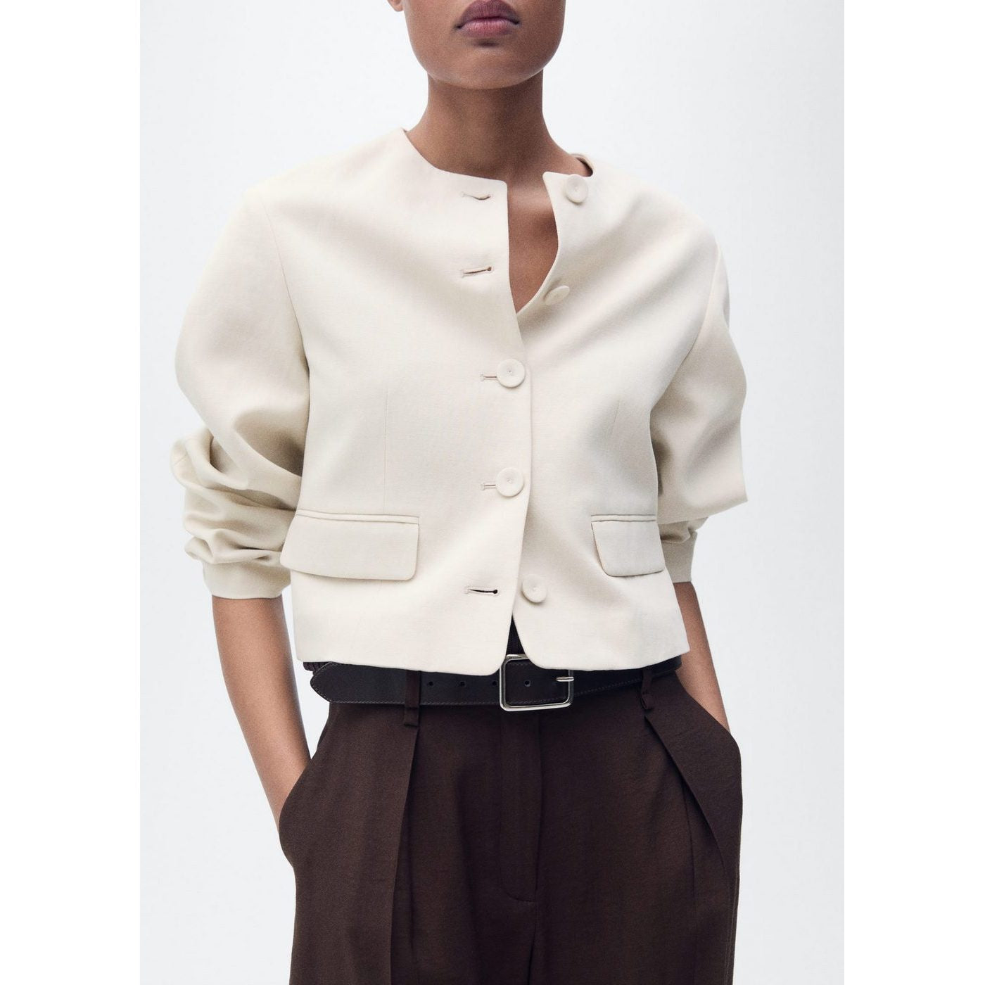 Chaqueta Cris - Gris claro/Pastel
