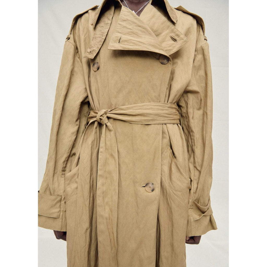 Trench Coat Cherry - Medium Brown