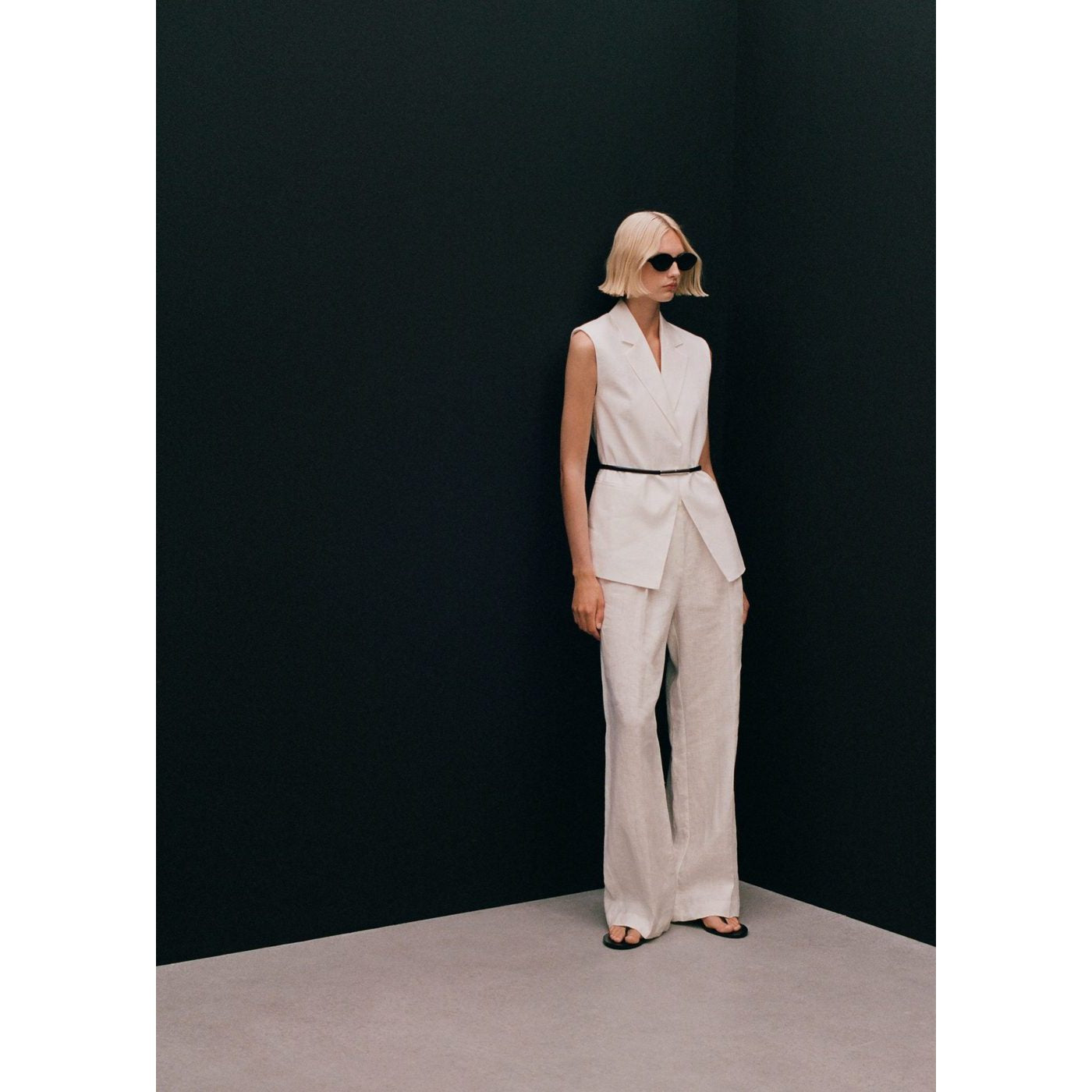 Pantalon Boreli - Blanc Cassé