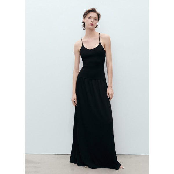 Robe Maille Dos Croisé
