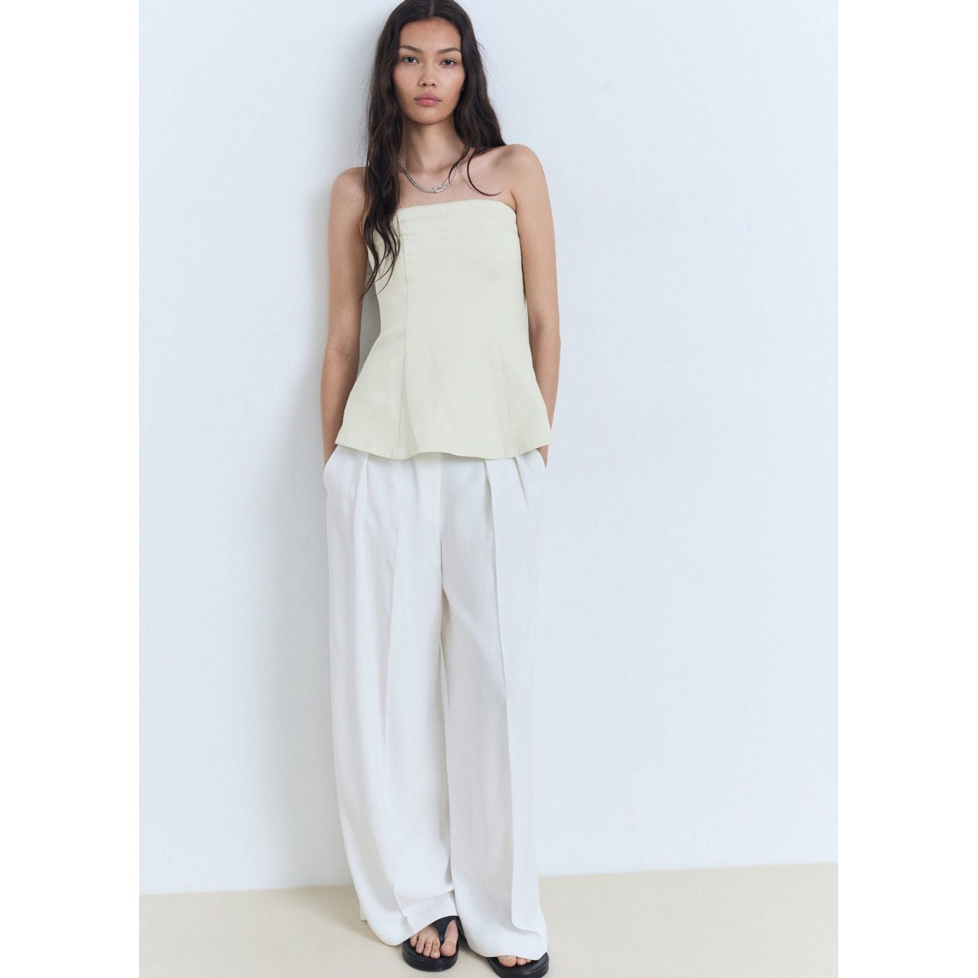 Top Mila - Pastel Green
