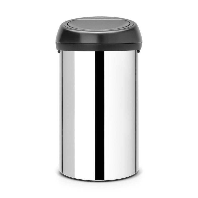 Touch Bin - 60L - Brilliant Steel