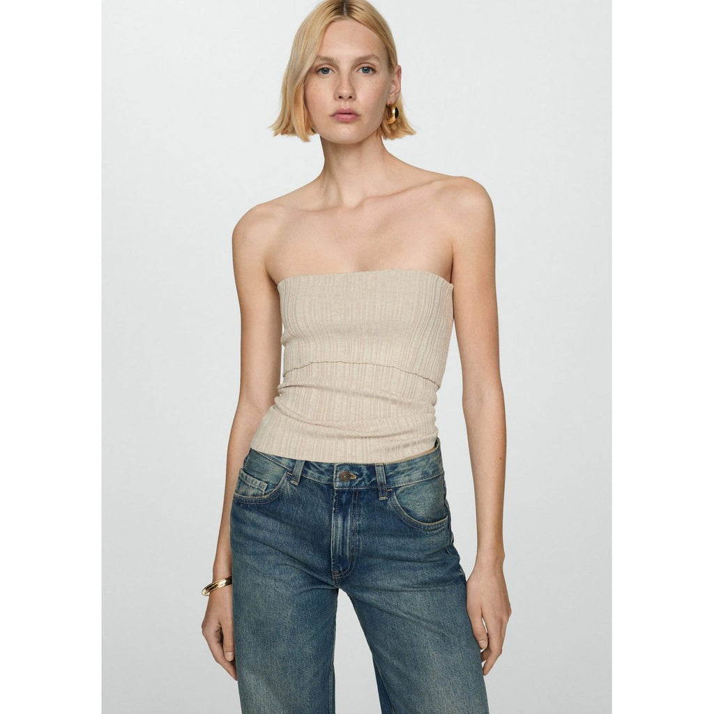 Top Paulina - Gris Clair/Pastel