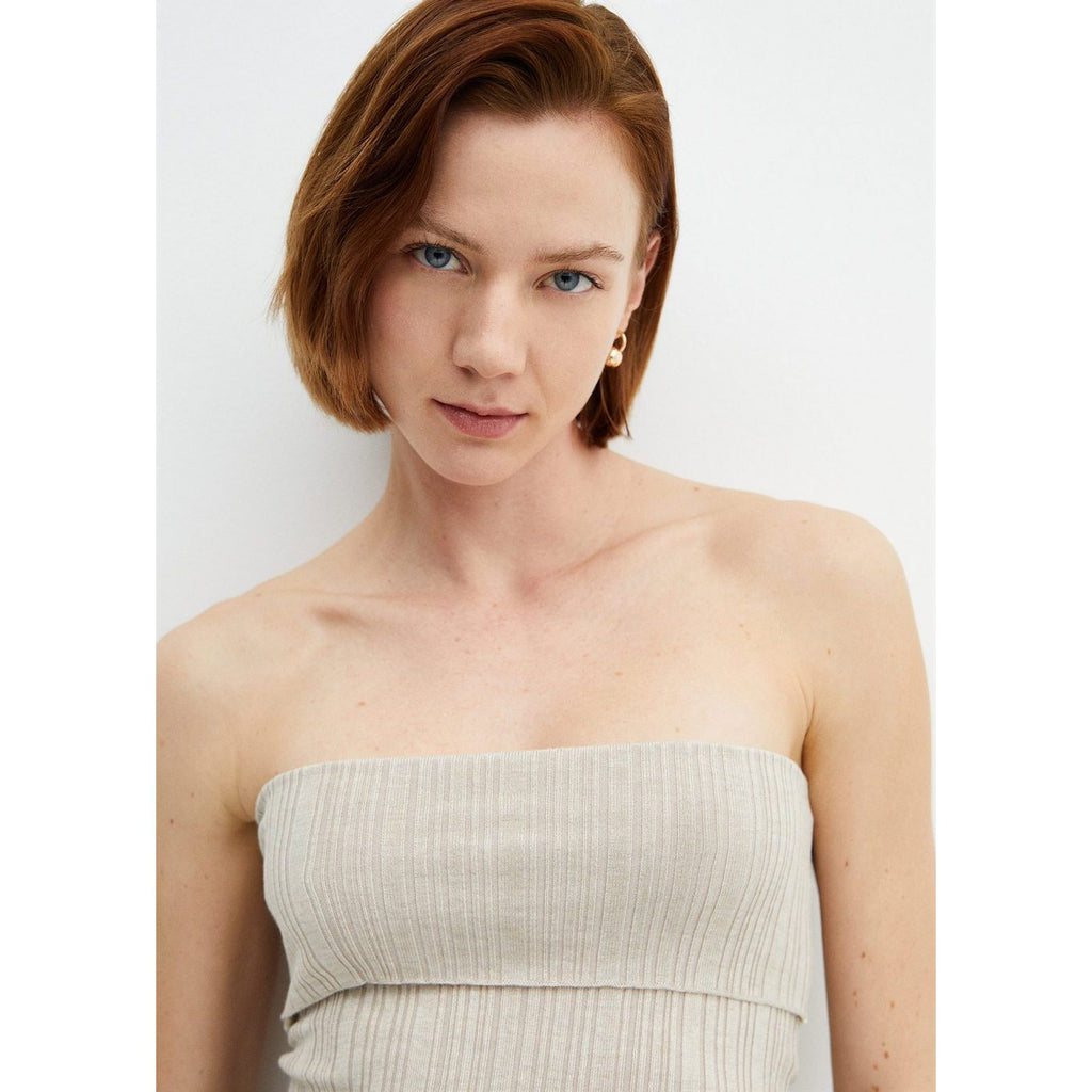 Top Paulina - Gris Clair/Pastel