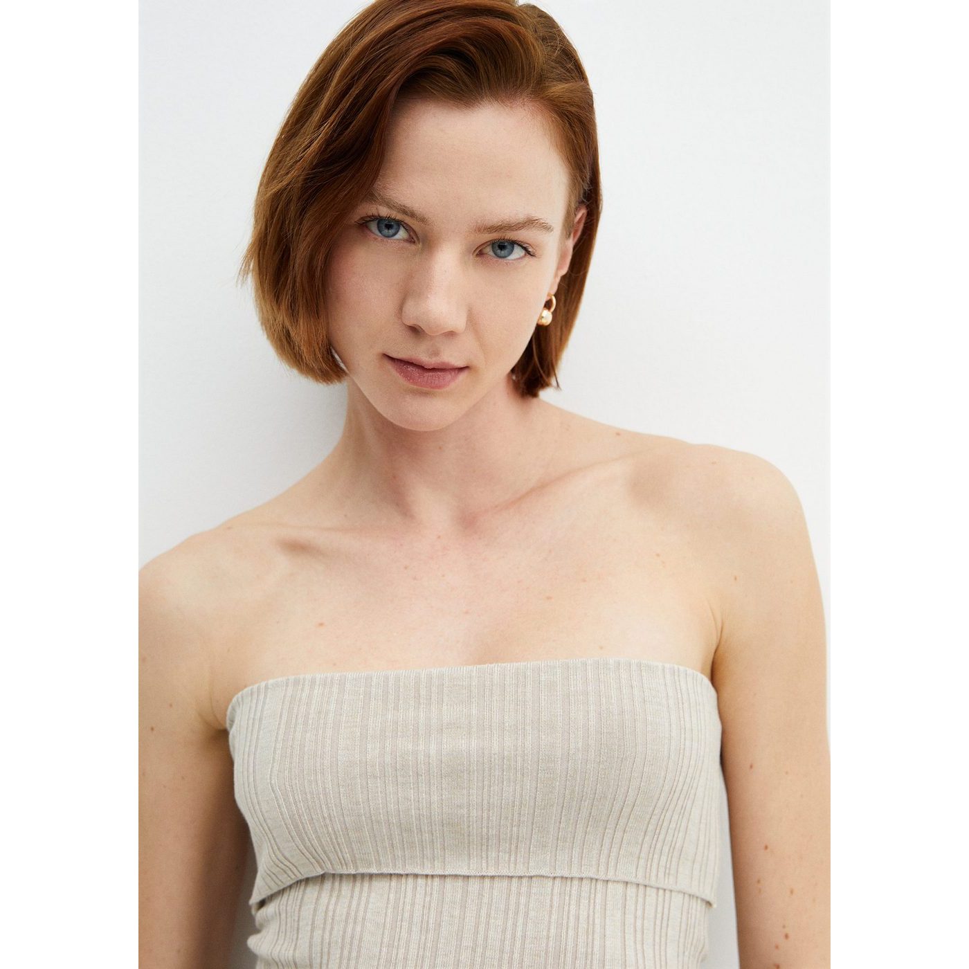 Top Paulina - Gris Clair/Pastel