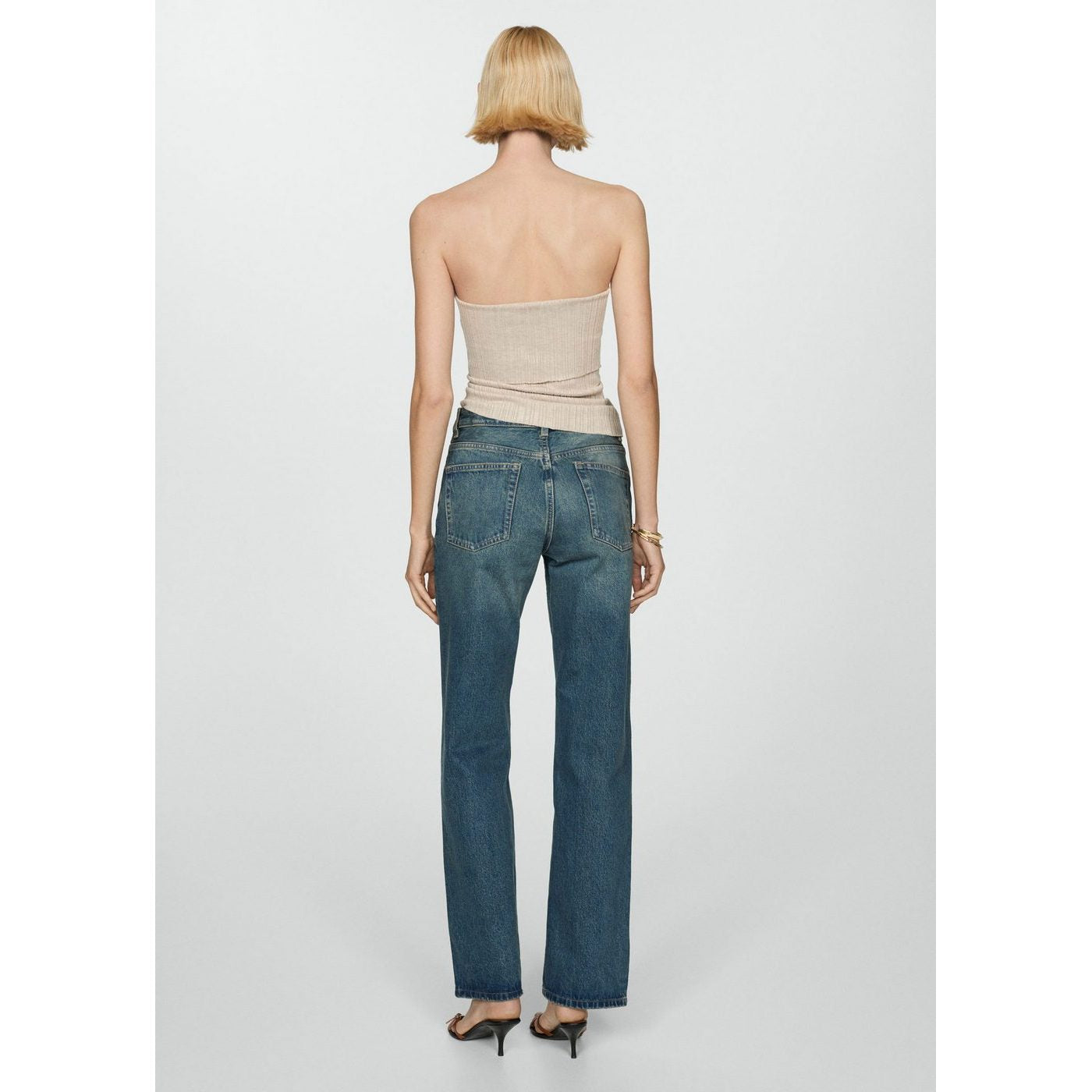 Top Paulina - Gris Clair/Pastel