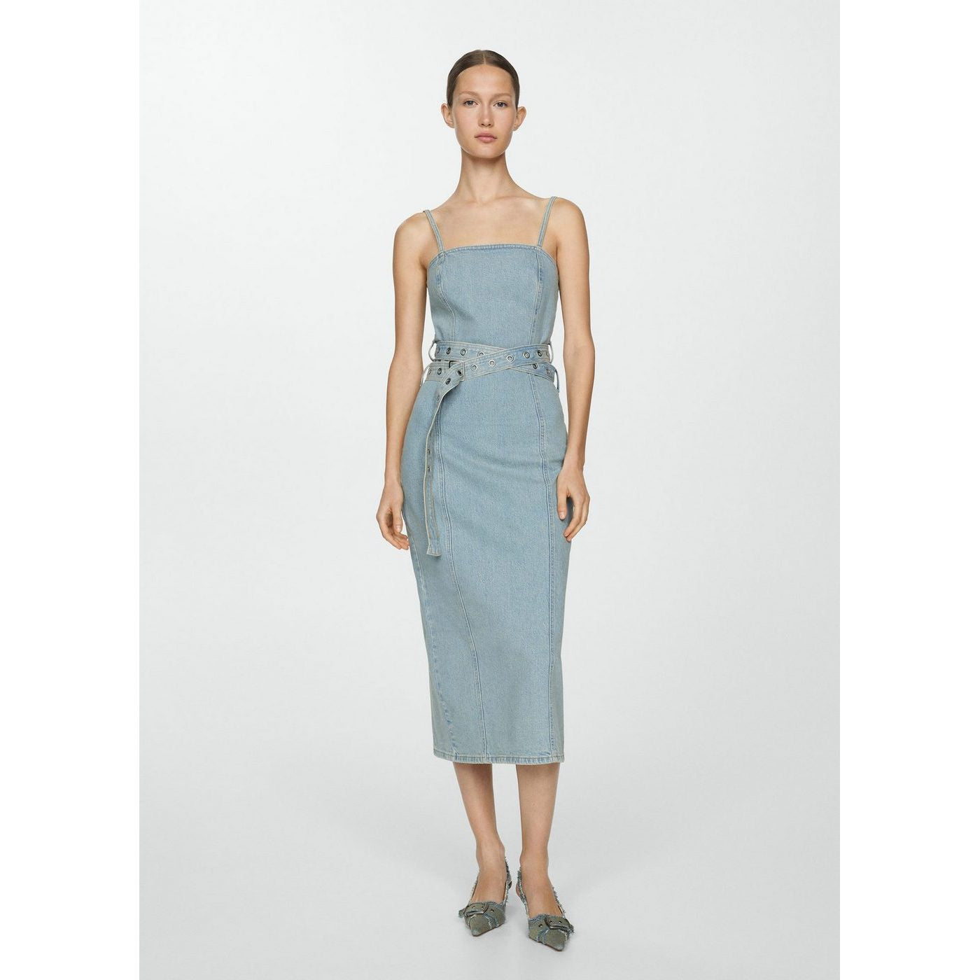 Robe Marena - Bleu Moyen