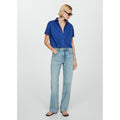 Chemise Stitch - Bleu
