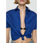 Chemise Stitch - Bleu