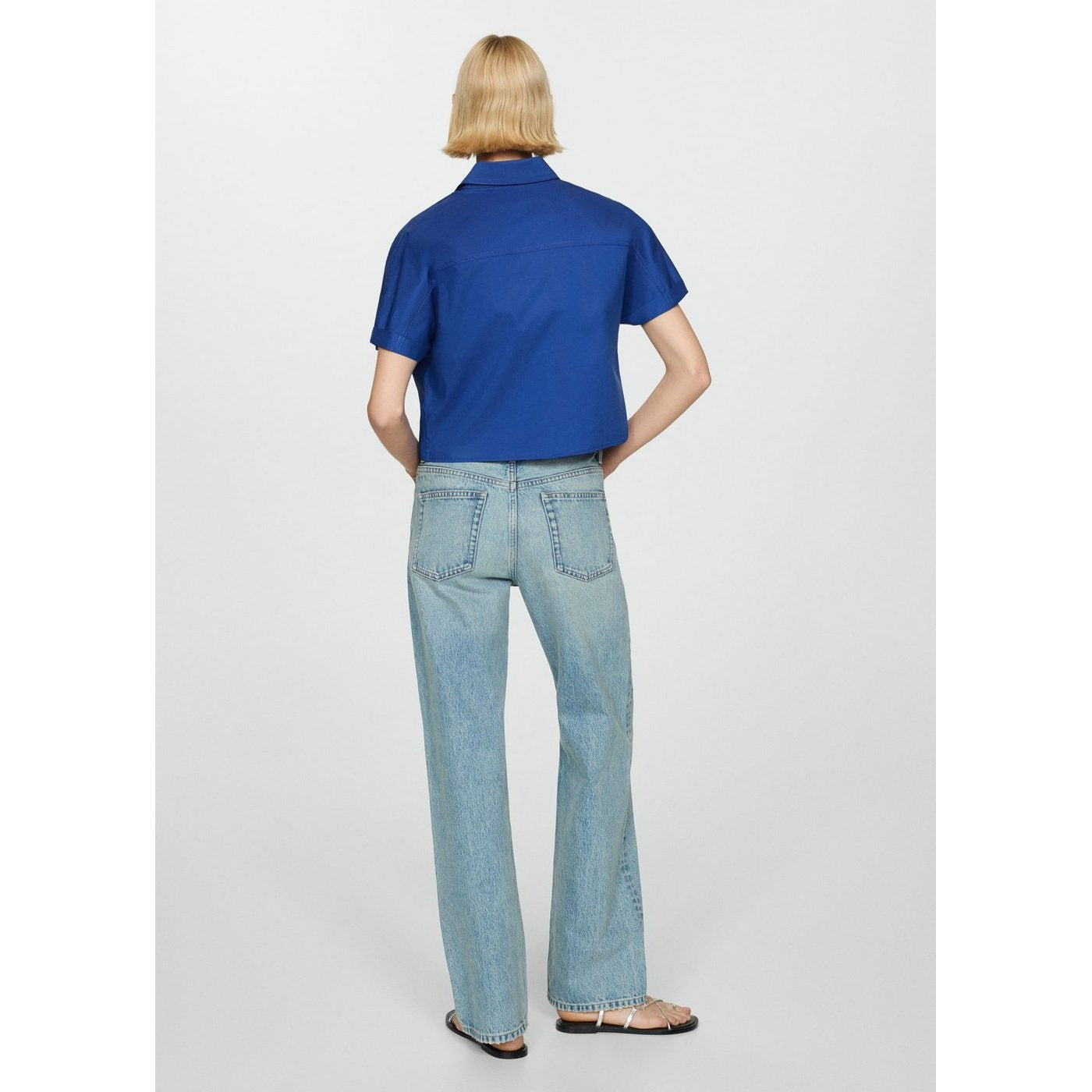 Chemise Stitch - Bleu