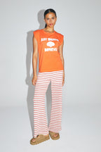 Le T-Shirt Robbie Calico En Cotton Orange